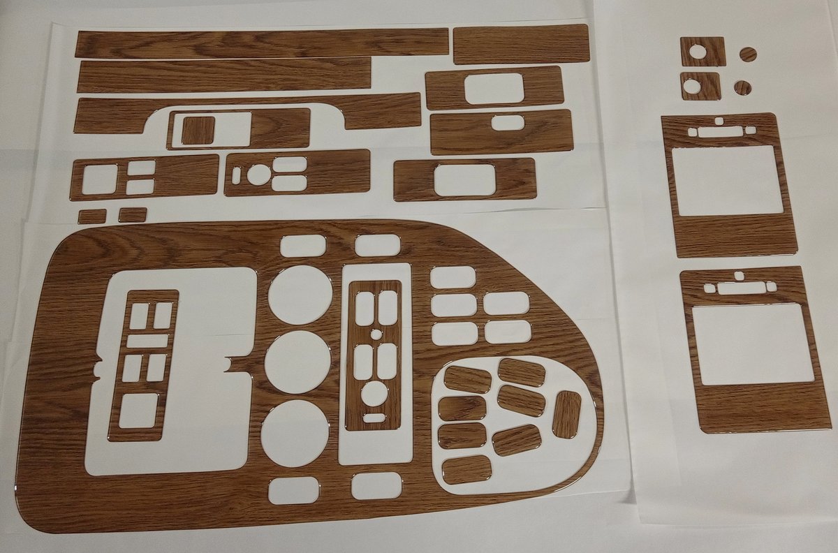 MERCEDES VITO W 638 DEKORACJA DESKI DEKORY NA KOKPIT PANEL DESKA LISTWY TUNING WN��TRZA WYPUK��E NAKLEJKI 3D