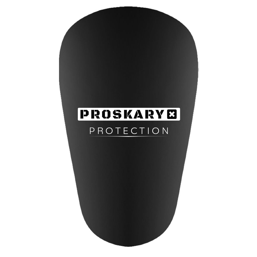 Proskary Ochraniacze pi��karskie Mini 10x6 cm Czarne / MiniShin Pads Black