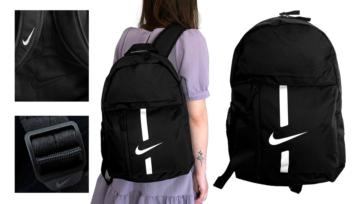 Nike plecak sportowy Academy czarny miejski szkolny treningowy pojemny 22l