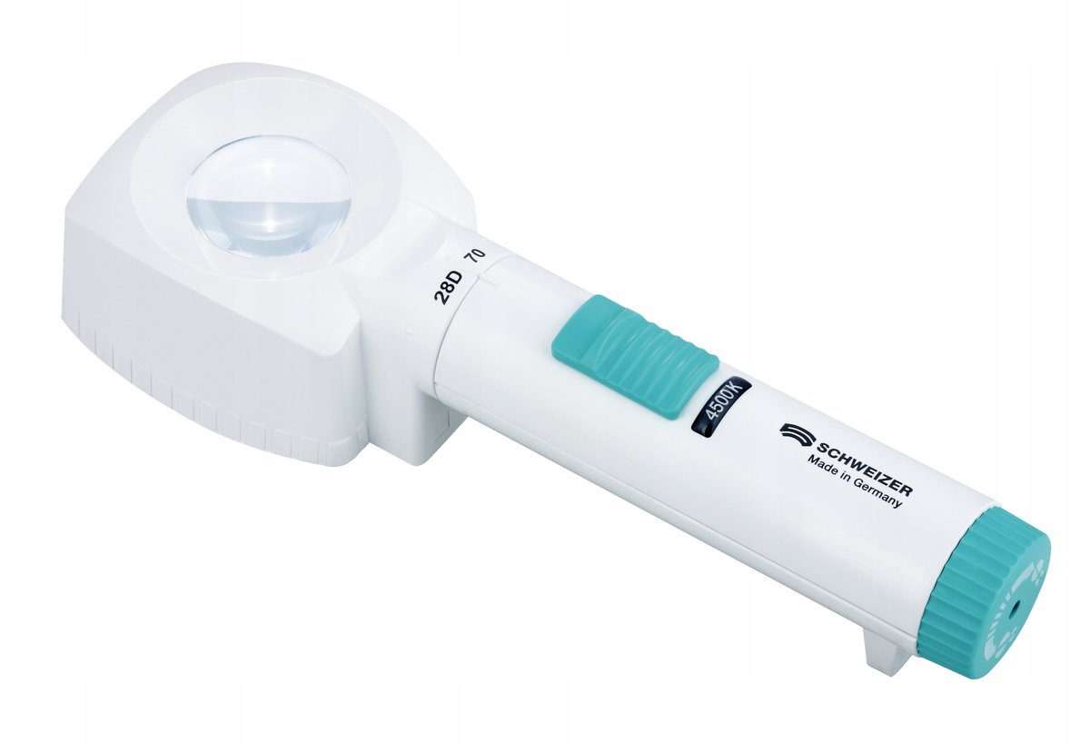 Lupa precyzyjna LED 7x (28D) SCHWEIZER OKOLUX plus