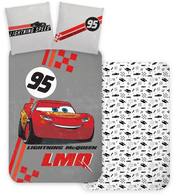 Pościel Dziecięca 140x200 Auta Zygzak Mcqueen Cars 38