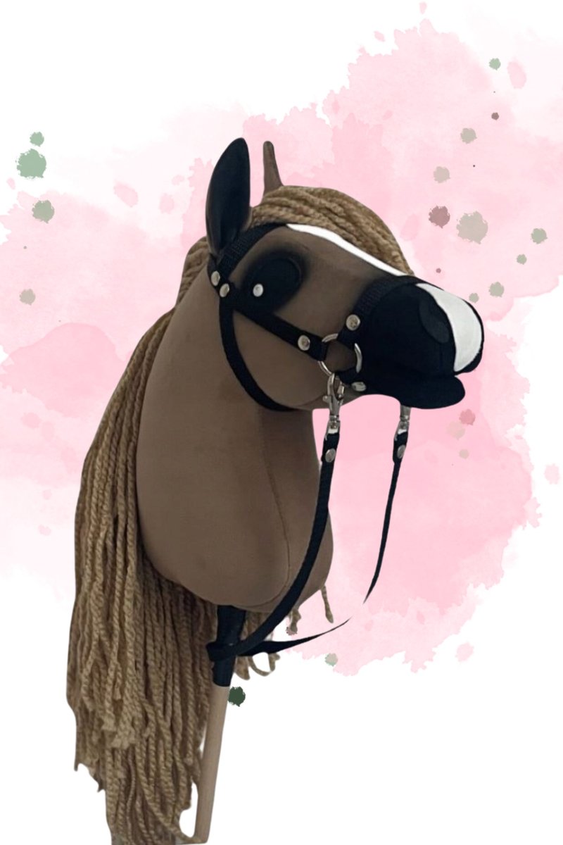 dreamhorsehobby HOBBY HORSE FORMAT A4 RĘKODZIEŁO HANDMADE KOŃ NA KIJU