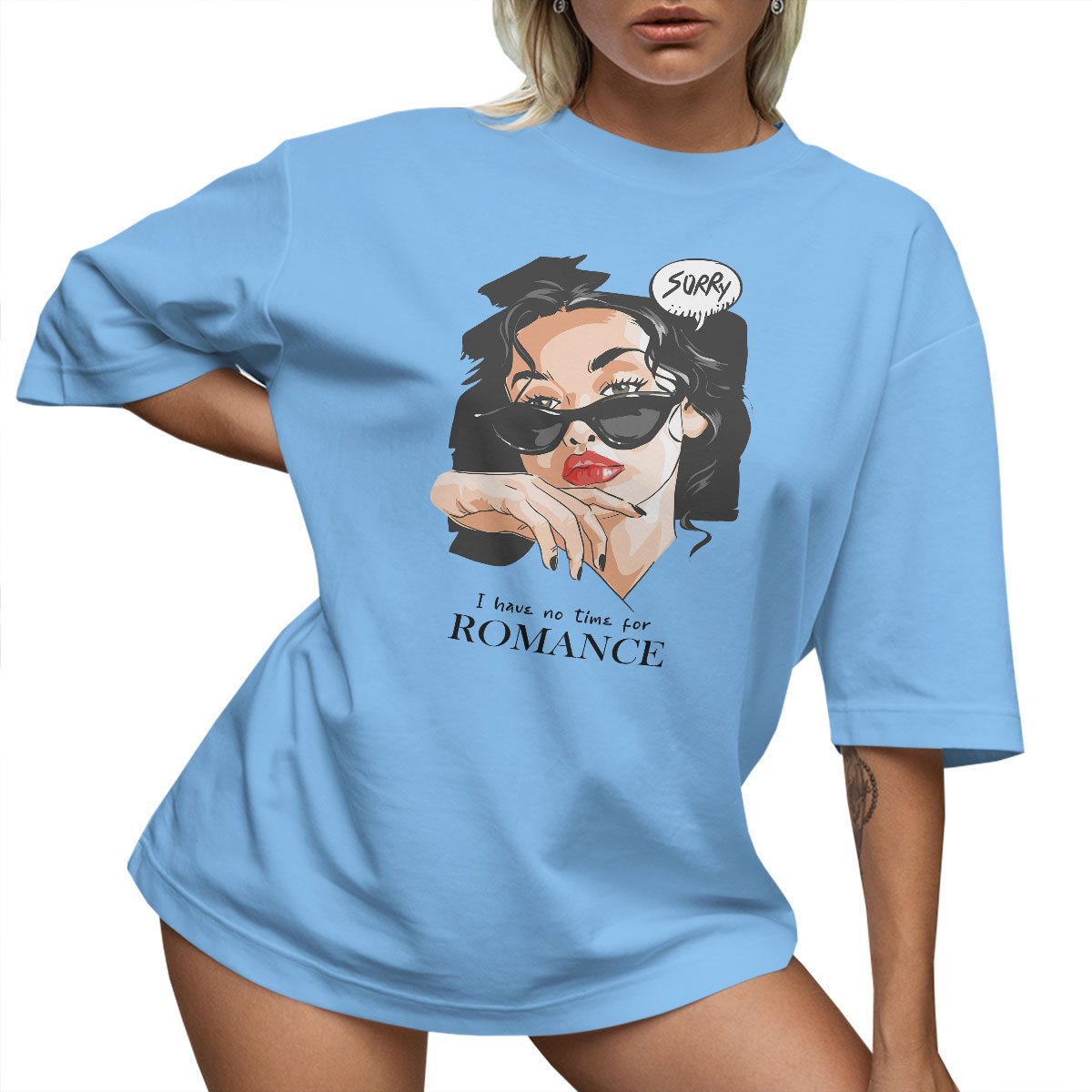 T-SHIRT OVERSIZE LU��NA KOSZULKA BAWE��NA L SUKIENKA JAKO����