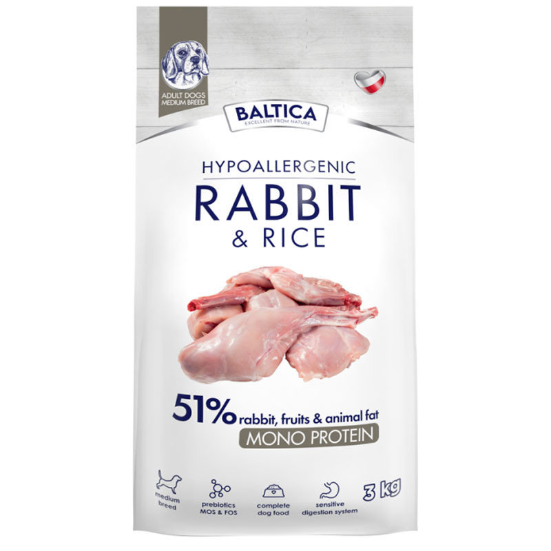 Baltica Adult Rabbit & Rice M 3kg
