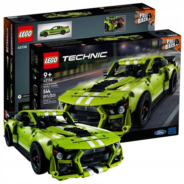 Lego Technic Zestaw - Ford Mustang Shelby Gt500 Samochód Model Prezent