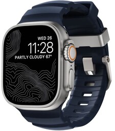 Nomad Pasek Rocky Point Band do Apple Watch 49/46/45/44 mm, granatowy