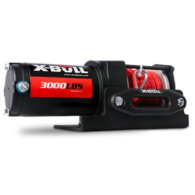 Wyciągarka elektryczna X-Bull Winch 3000 1134 kg 12V lina syntetyczna Off-Road quady