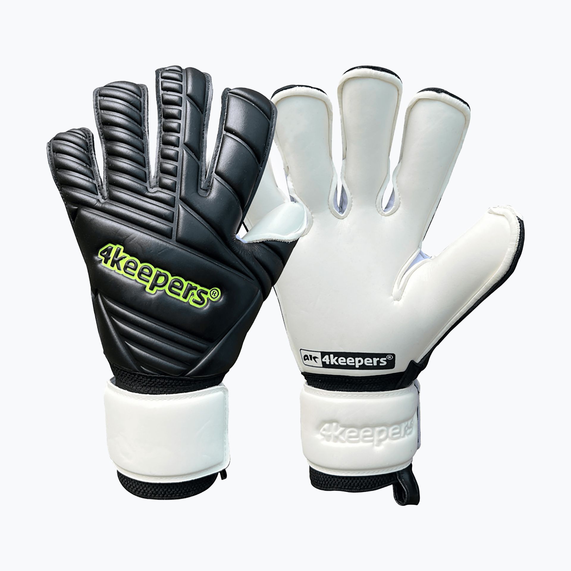 Rękawice bramkarskie 4keepers Retro 42 Black RF2G czarny WYSYŁKA W 24H 30 DNI NA ZWROT
