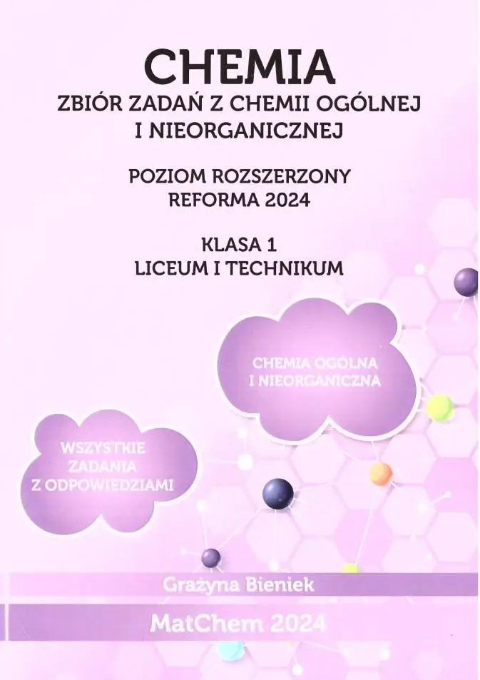Chemia Zb. zadań 1 LO i technikum PR - Grażyna Bieniek