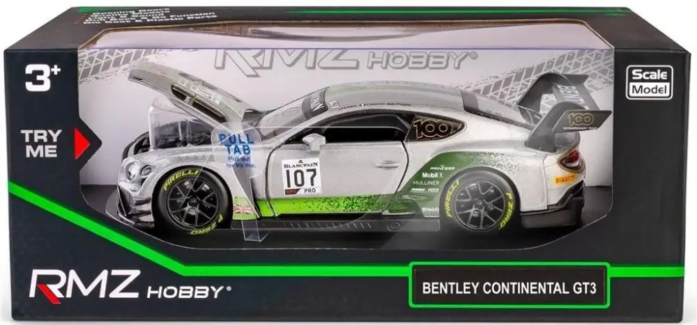 RMZ HOBBY 1:32 Bentley Continental GT3 2019 #107 - Daffi