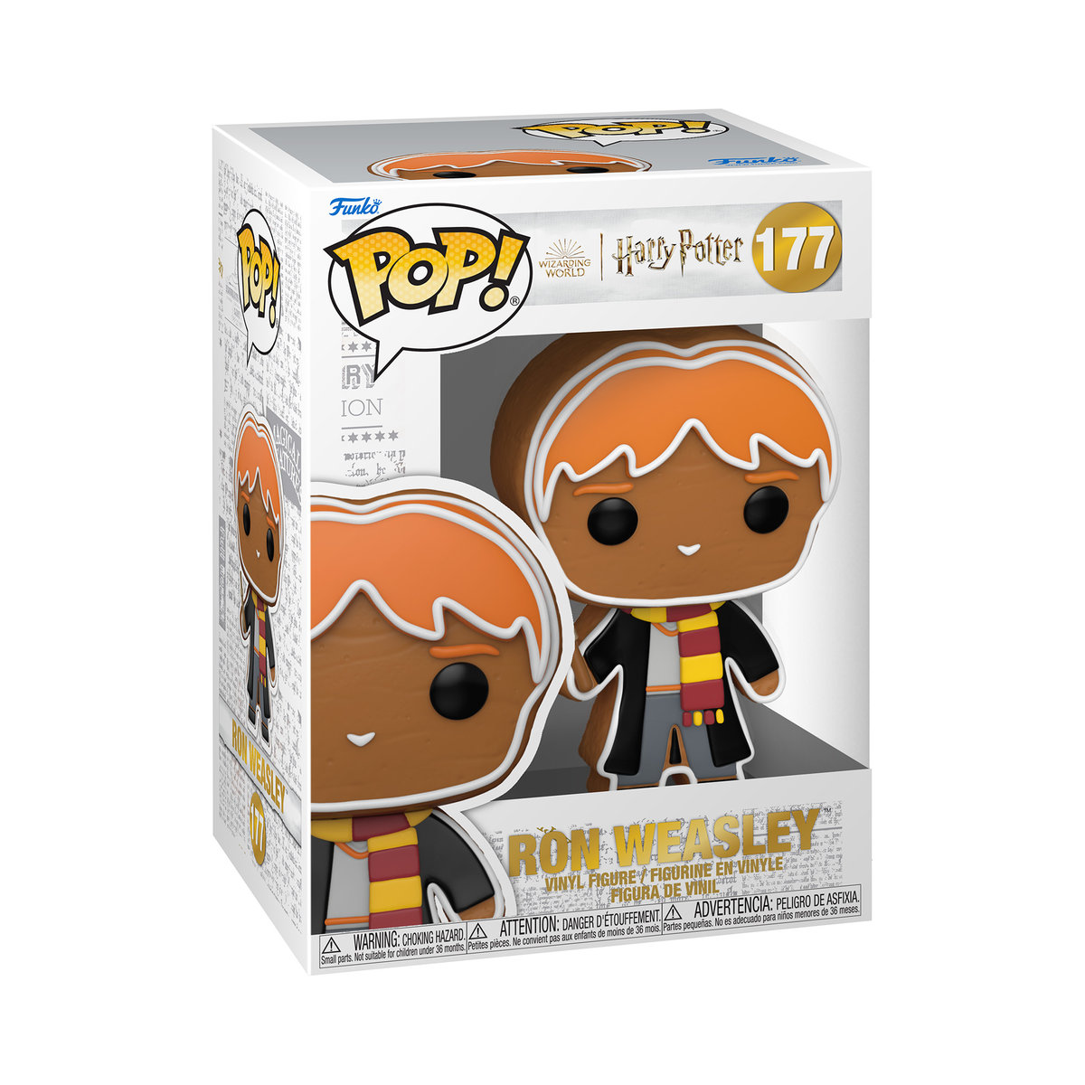 Funko POP! Harry Potter, figurka kolekcjonerska, Ron Weasley, 177