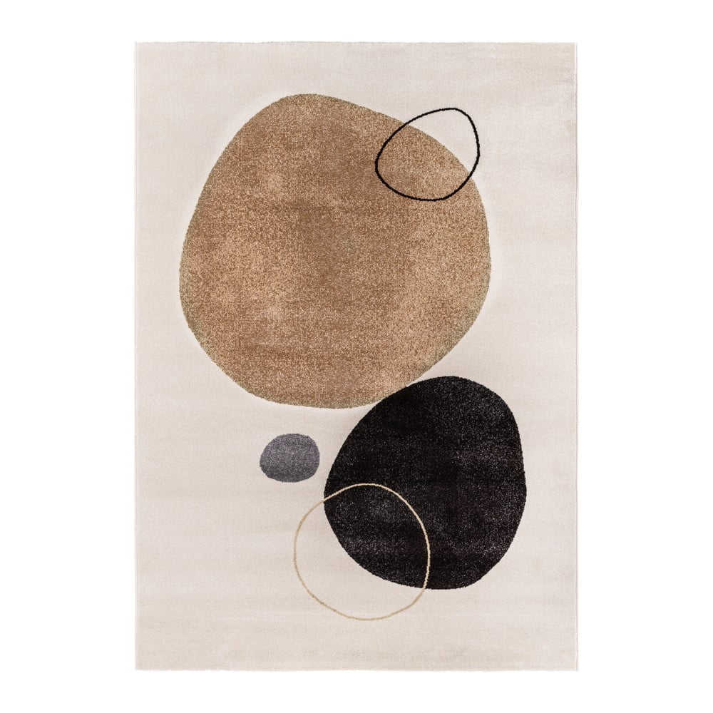 Beżowy/kremowy dywan 80x150 cm Peblinne – Universal