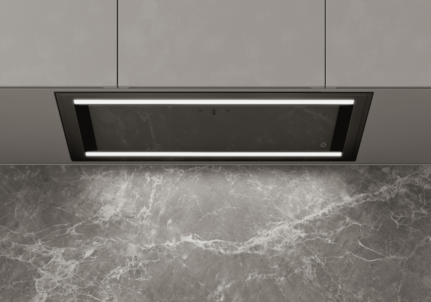 Okap do zabudowy CIARKO DESIGN DUO 55 black 710 m3/h CDZ5505C