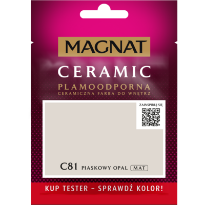 MAGNAT Farba ceramiczna Ceramic TESTER beżowy dolomit C79 30 ml