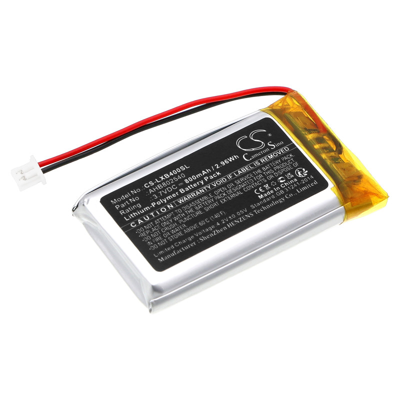 Lexin LX-B4FM / AHB802540 800mAh 2.96Wh Li-Polymer 3.7V (Cameron Sino)