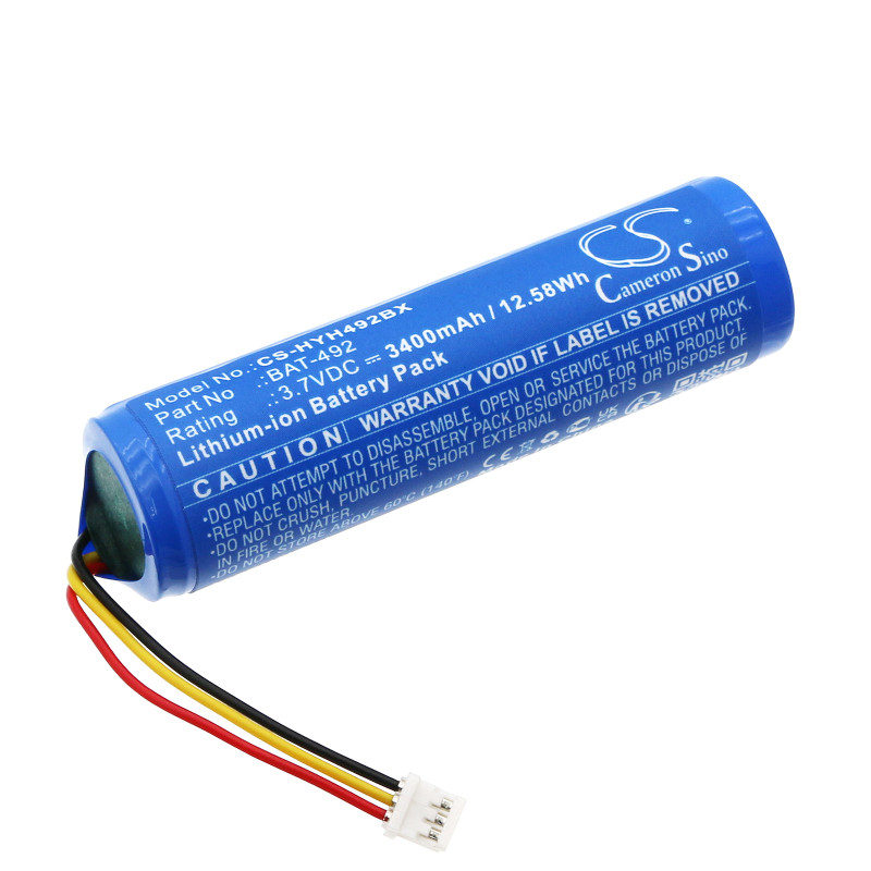 Honeywell HH492 / BAT-492 3400mAh 12.58Wh Li-Ion 3.7V (Cameron Sino)