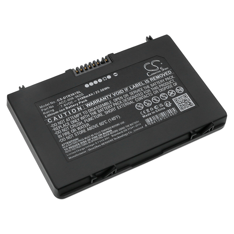 DT Research DT361AM / ACC-006-362G 3100mAh 23.56Wh Li-Ion 7.6V (Cameron Sino)