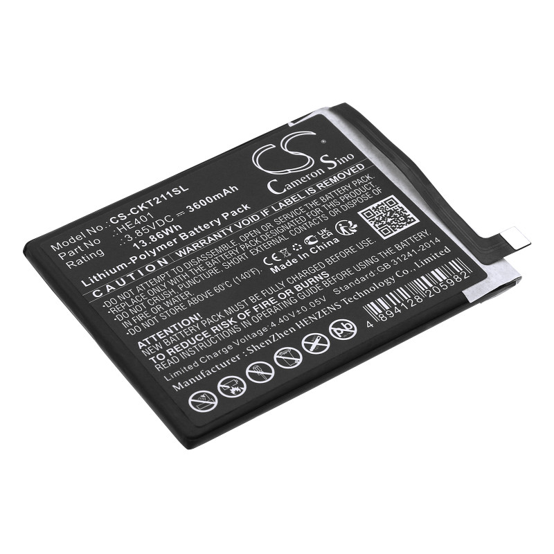 Cricket Splendor / HE401 3600mAh 13.86Wh Li-Polymer 3.85V (Cameron Sino)
