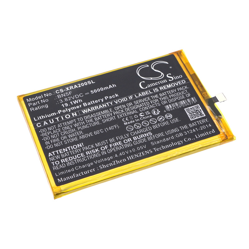 Xiaomi 23026RN54G / BN5F 5000mAh 19.10Wh Li-Polymer 3.82V (Cameron Sino)
