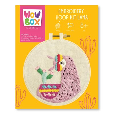 Zestaw kreatywny WOW BOX Haftowanie Lama WOW0919