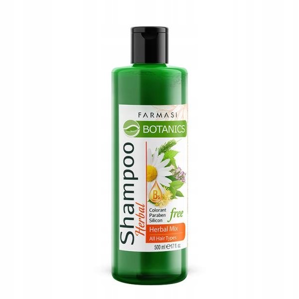 Farmasi Botanics Szampon do każdego rodzaju włosów Mieszanka ziół - 500ml