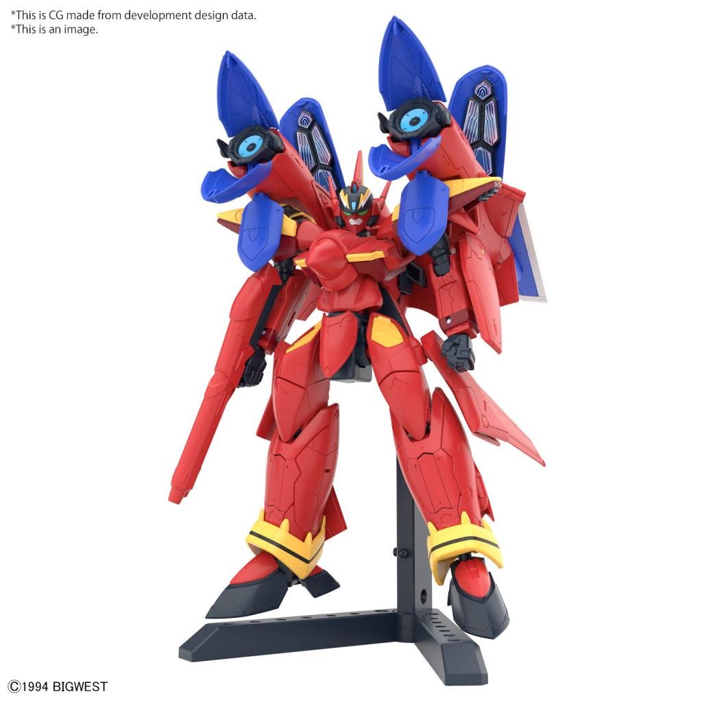 Macross -Hg 1/100 Vf-19 Custom Fire Valkyrie W/ Sound Boost -Model Kit