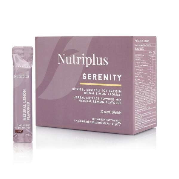 Farmasi Nutriplus Serenity Herbata ziołowa w proszku cytrynowa 1,7g x 30szt