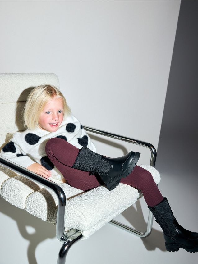 Reserved - Ocieplane kozaki - czarny