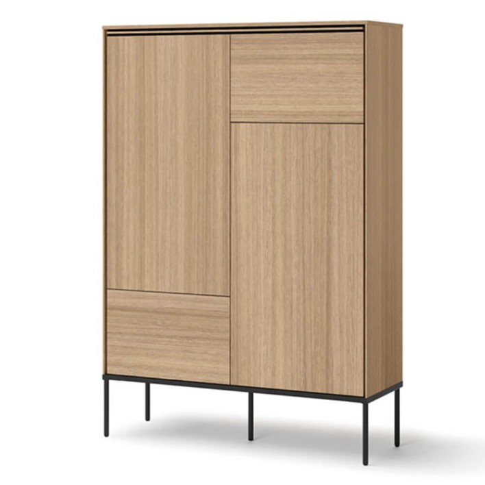 Komoda 2d VISSO VI-02 Dąb linearny