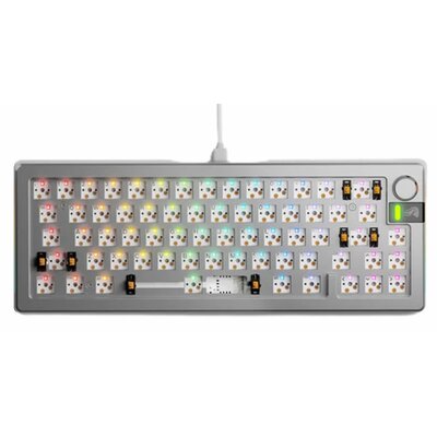 GLORIOUS GMMK 3 Pro Barebones 65% Srebrny