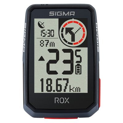 Sigma SPORT SPORT ROX 2.0 Bike Computer incl. Butler GPS Mount, czarny 2021 Urządzenia GPS 1052