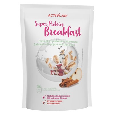 ACTIVLAB SUPER ŚNIADANIE owsianka z  jab-cyn 300g
