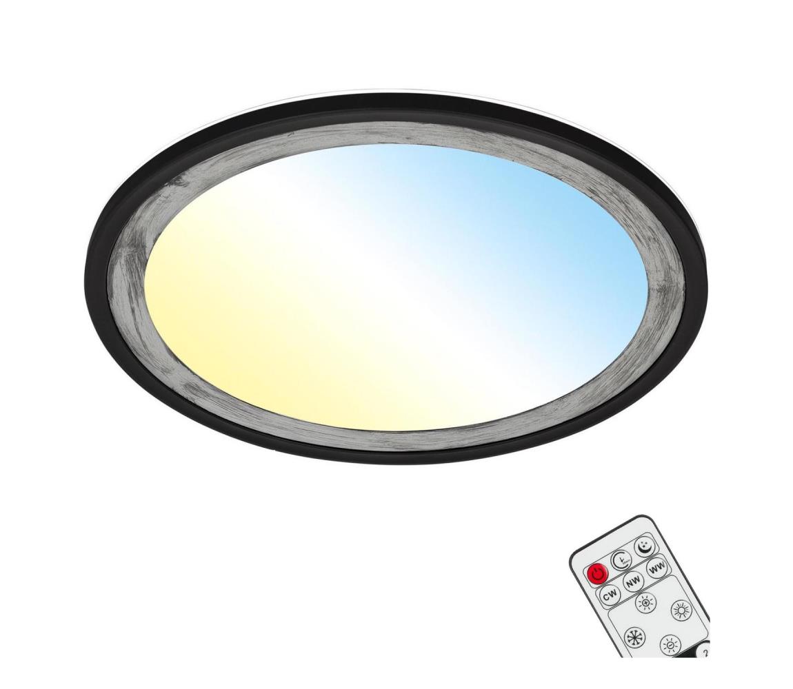 Brilo - LED Plafon ściemnialny SLIM LED/22W/230V 2700-6500K + pilot