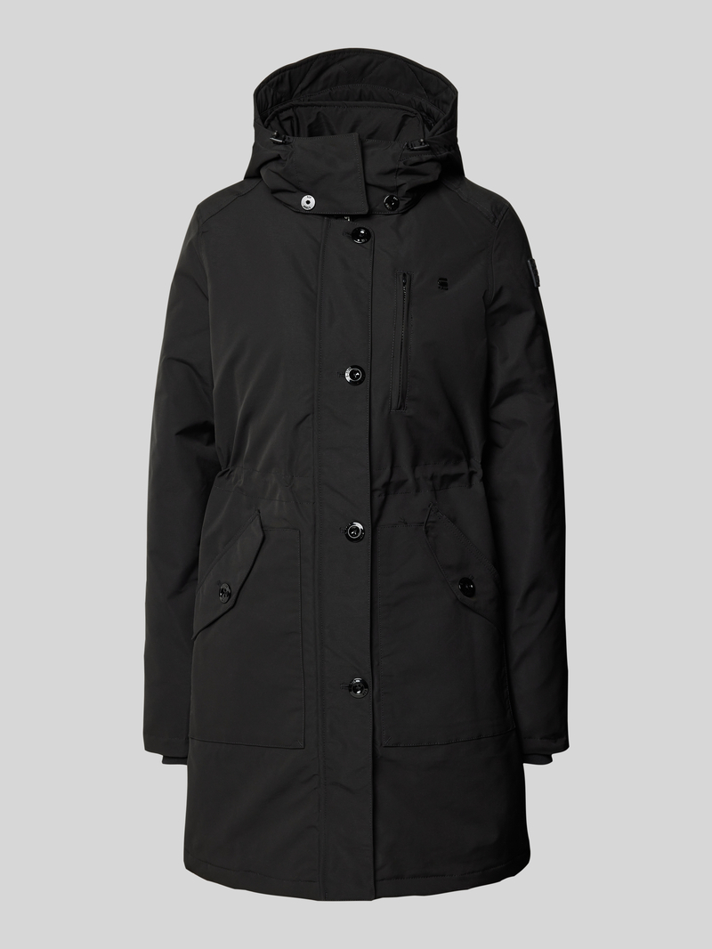 Parka z listwą guzikową model ‘Vodan’
