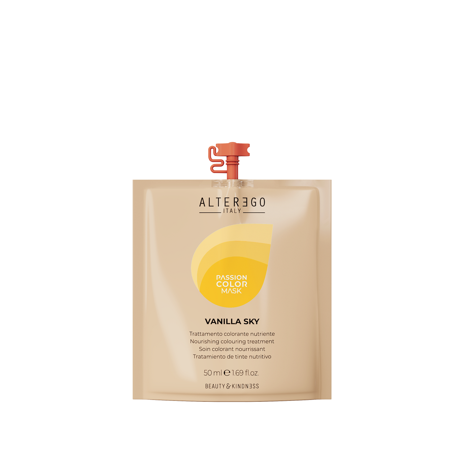 Alter Ego Passion Color Mask, maska koloryzująca z olejkiem, vanilla sky, 50ml