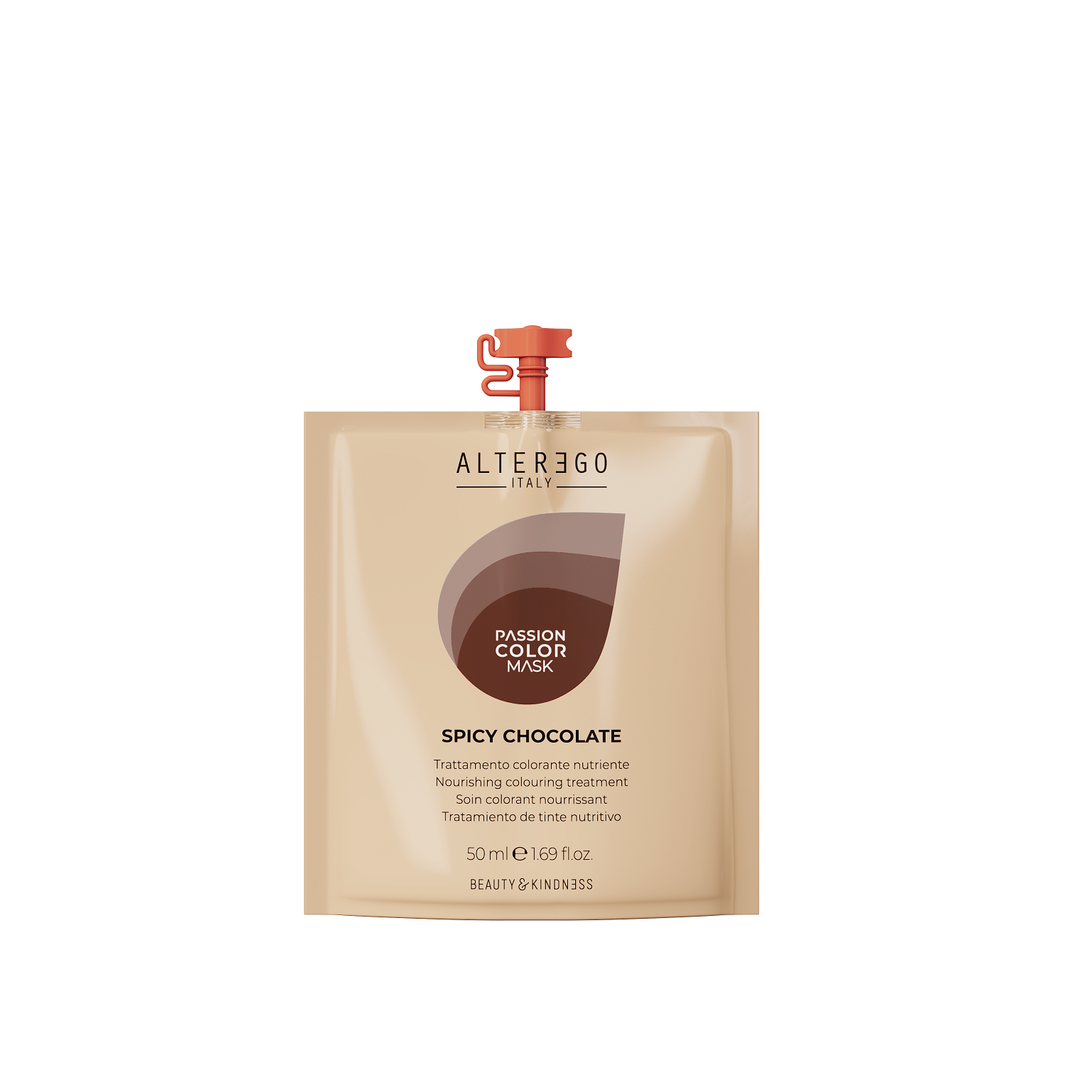 Alter Ego Passion Color Mask, maska koloryzująca z olejkiem, spicy chocolate, 50ml