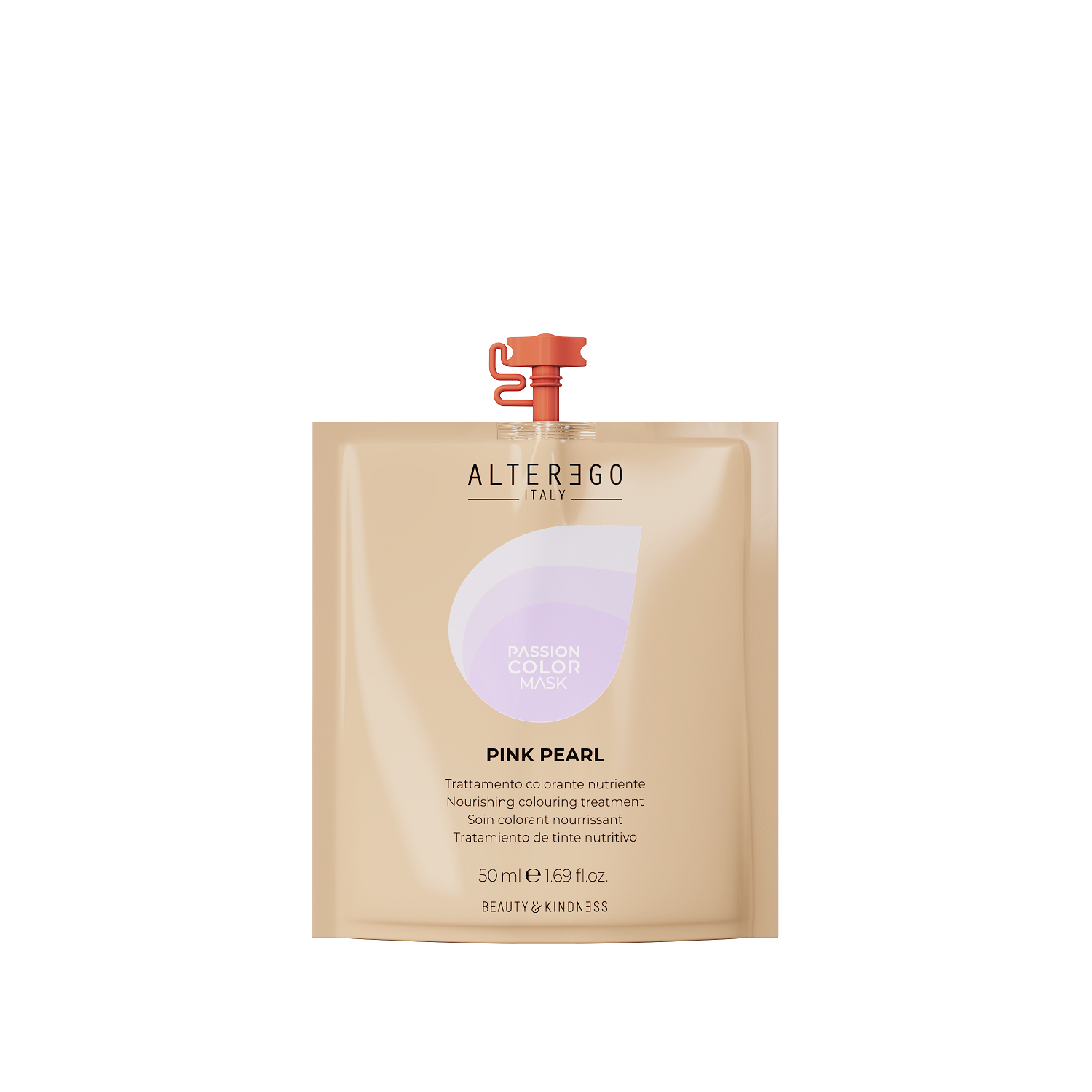 Alter Ego Passion Color Mask, maska koloryzująca z olejkiem, pink pearl, 50ml