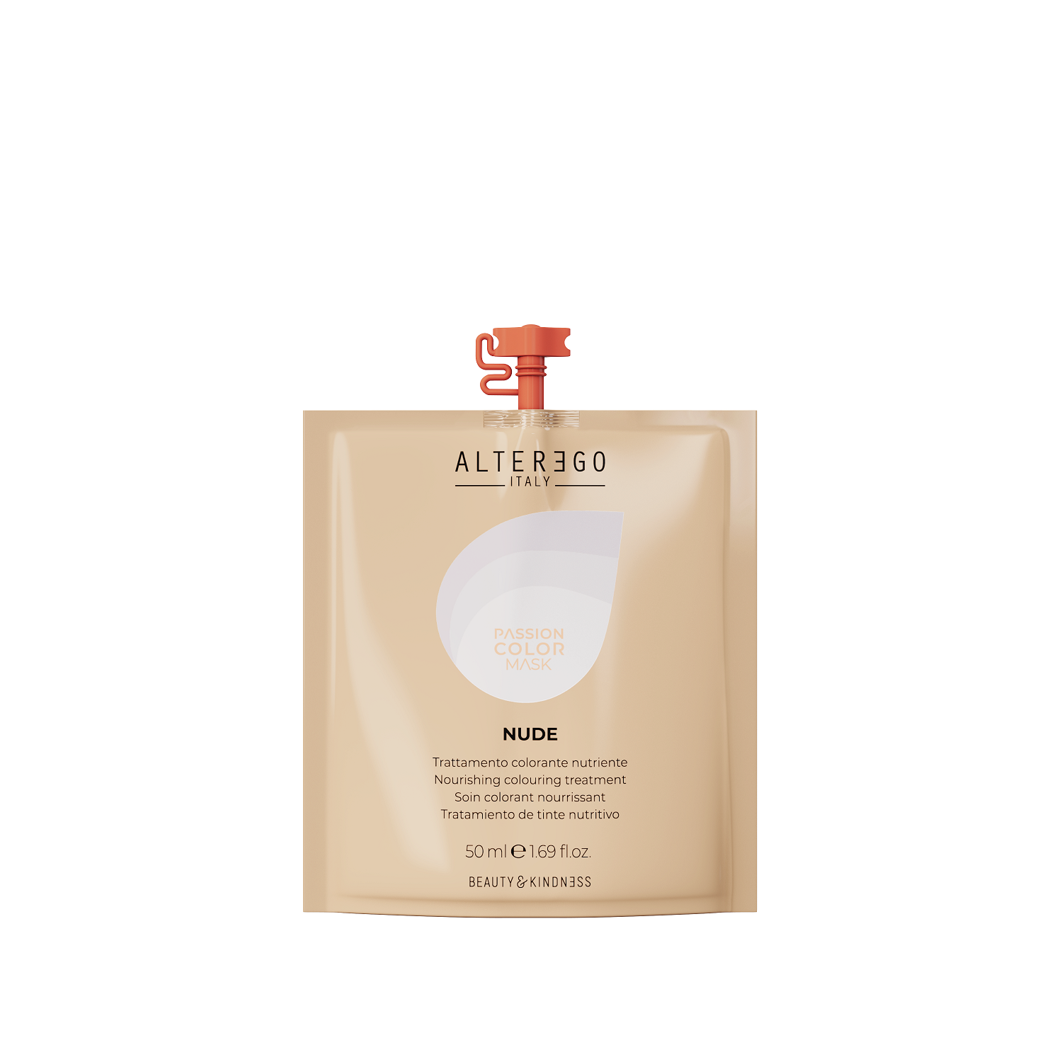 Alter Ego Passion Color Mask, maska koloryzująca z olejkiem, nude, 50ml