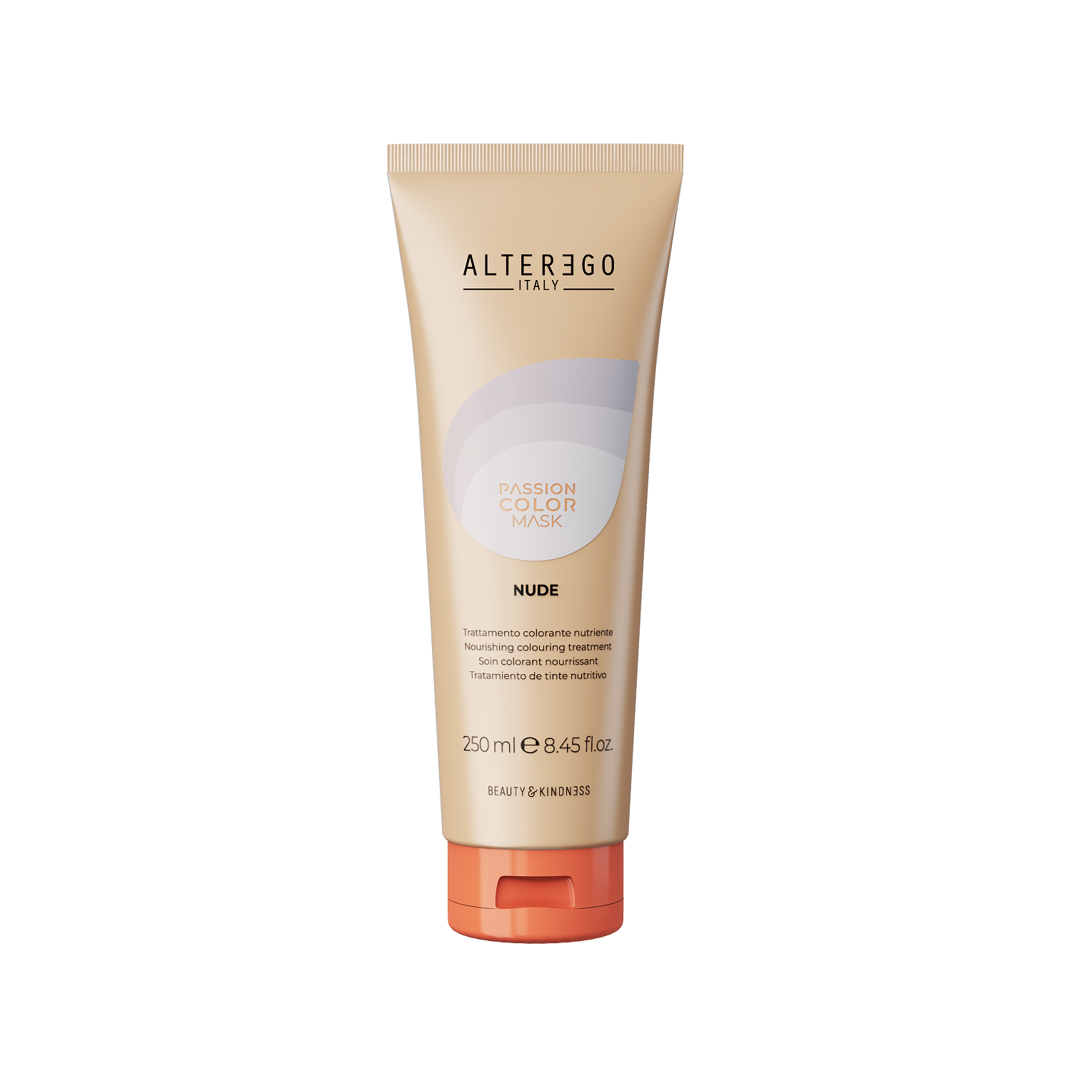 Alter Ego Passion Color Mask, maska koloryzująca z olejkiem, nude, 250ml