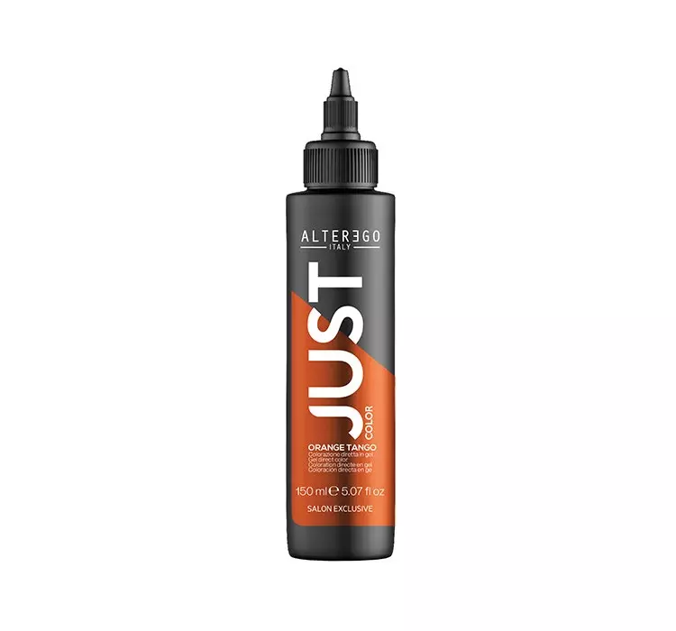 Alter Ego Just Color, żelowy pigment do koloryzacji bezpośredniej, Orange Tango, 150ml