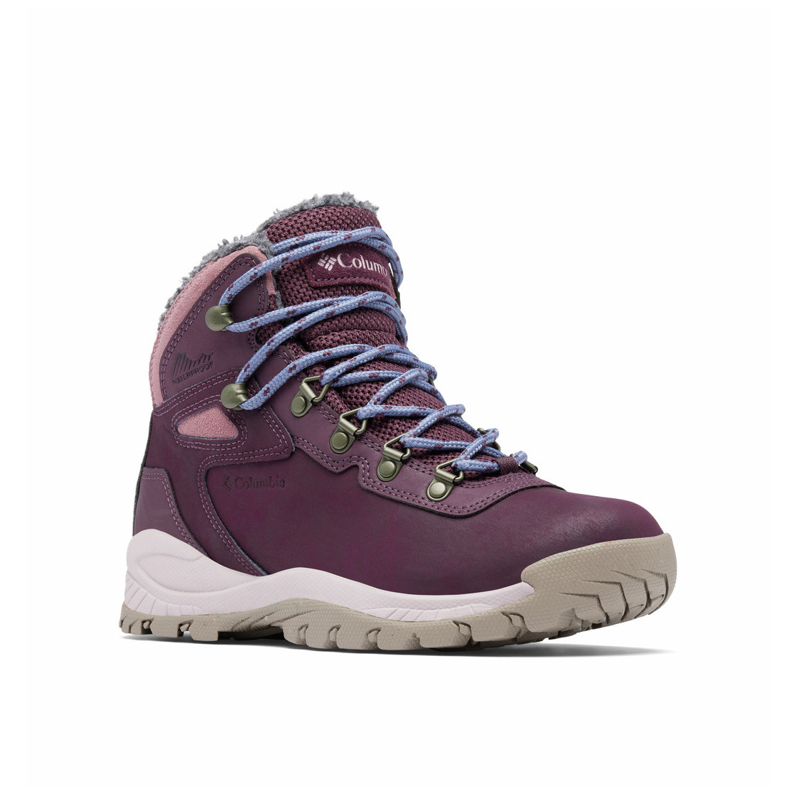 Buty zimowe damskie Columbia Newton Ridge™ Wp Omni-Heat™ Il Rozmiar butów (UE): 40,5 / Kolor: fioletowy