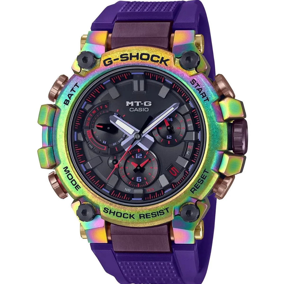 Casio G-Shock METAL TWISTED AURORA OVAL MTG-B3000PRB-1AER