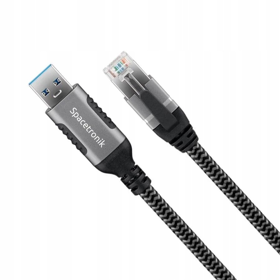 ADAPTER Kabel Przewód LAN Karta Sieciowa 1GB/S USB-A do RJ45 Ethernet 5m