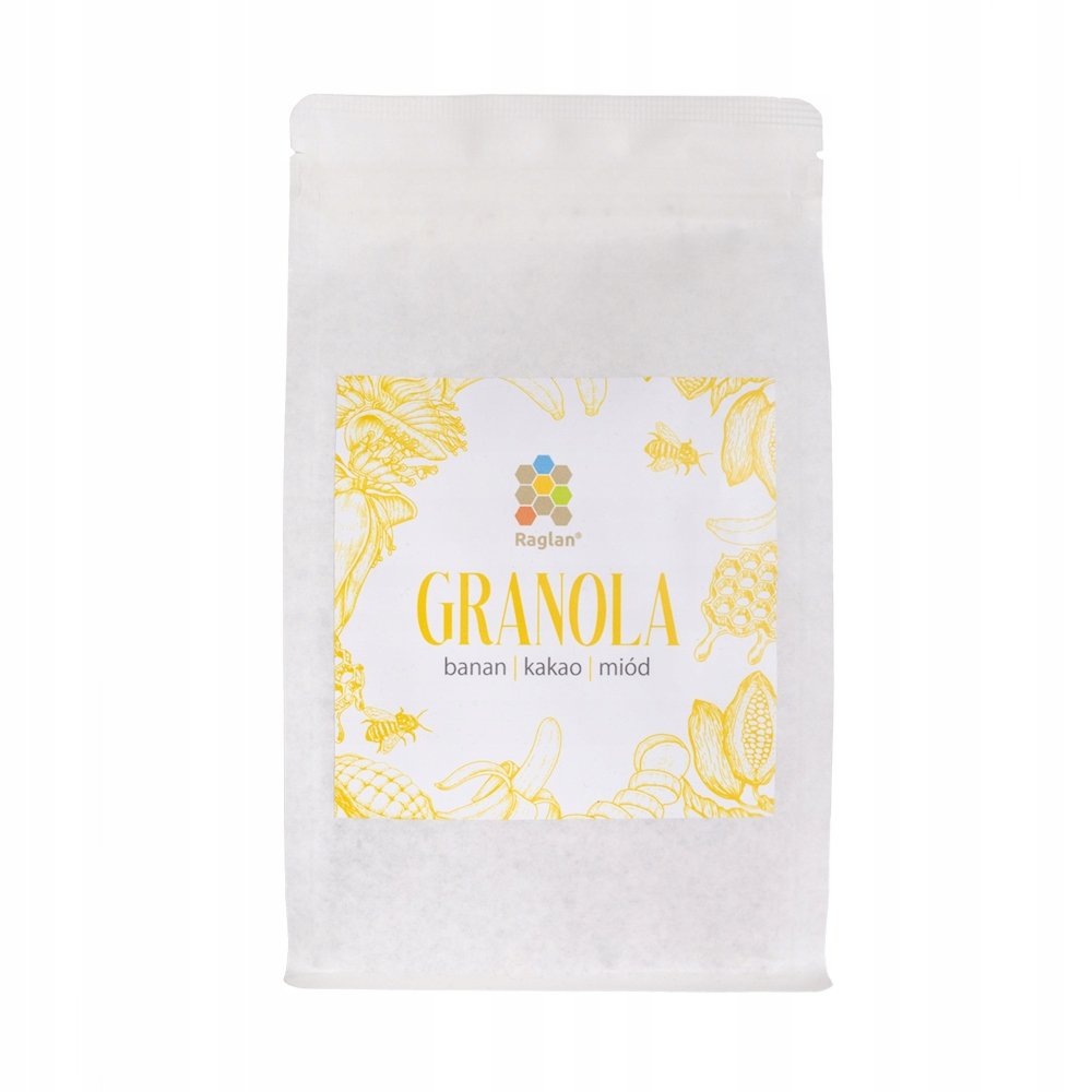 Granola Banan, Kakao i Miód 200g