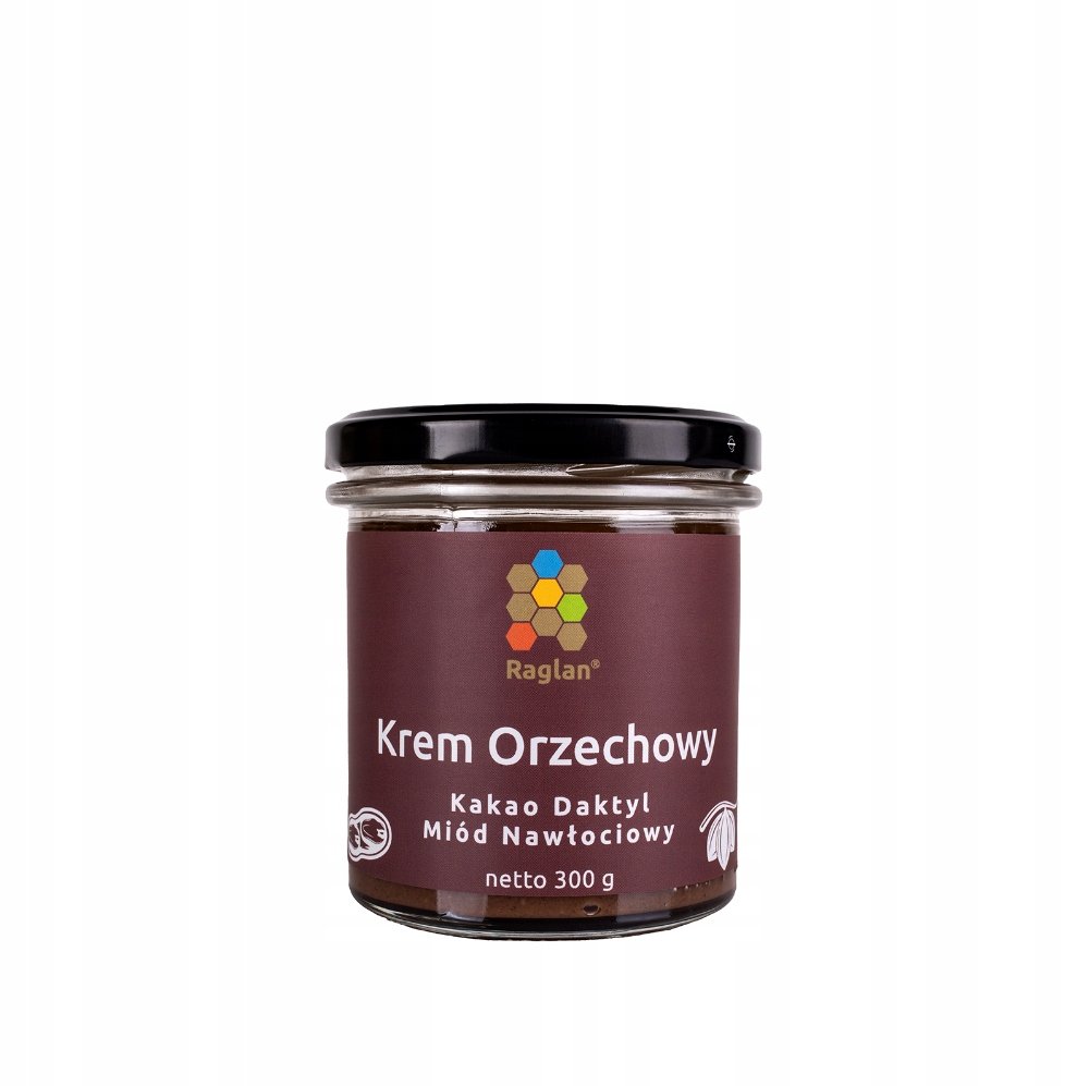 Krem Orzechowy Miód Nawłociowy i Kakao 300g
