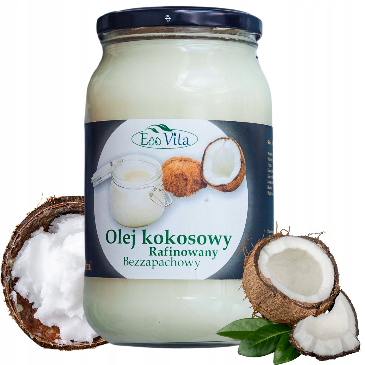 Olej kokosowy rafinowany 500ml