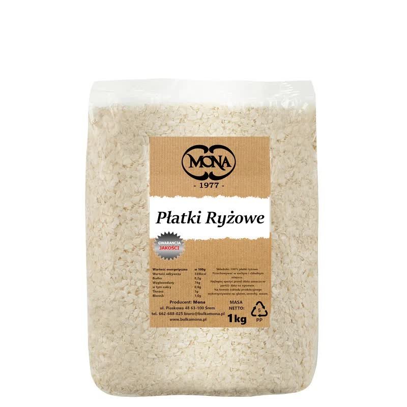 Płatki ryżowe 1kg MONA