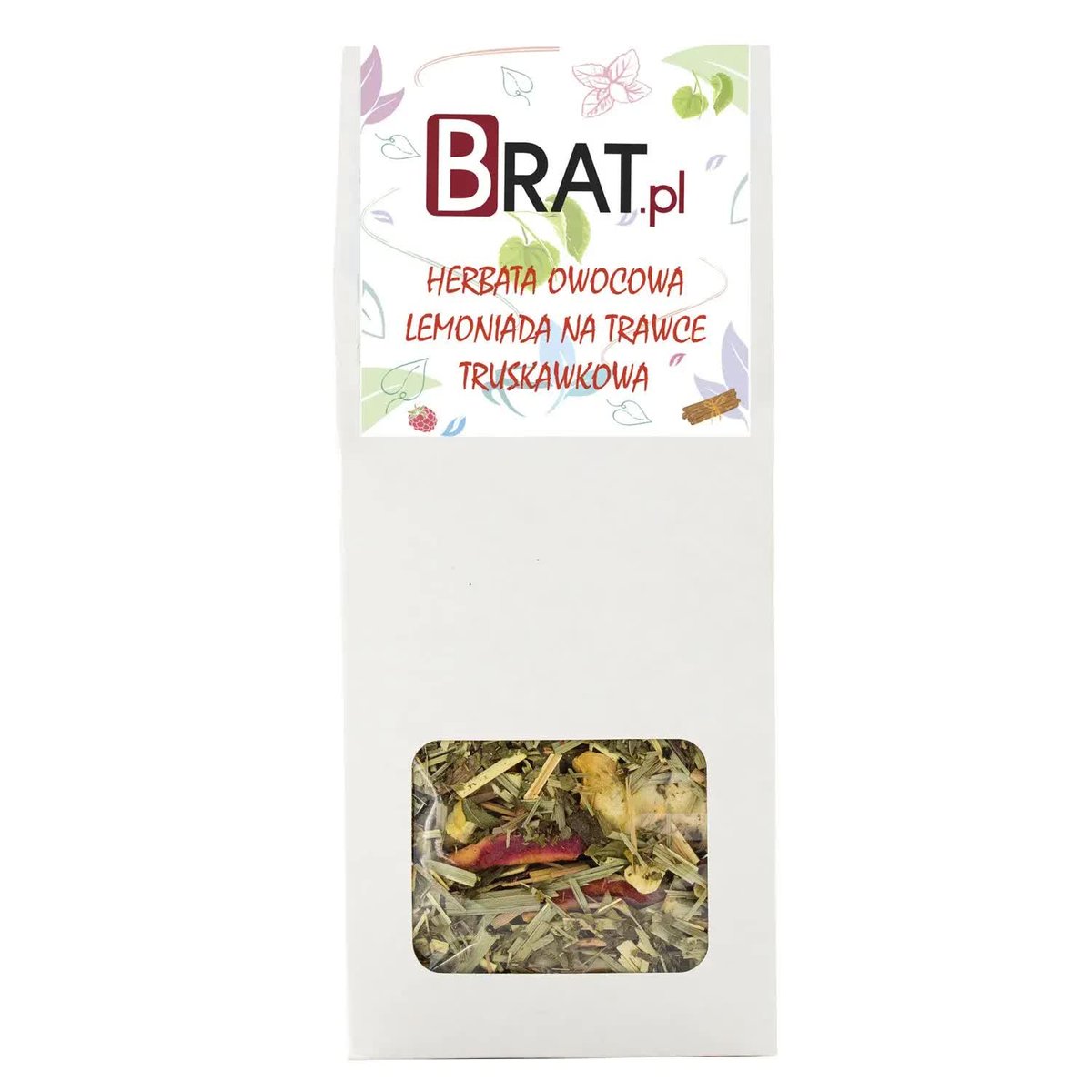 AROMATYCZNA Herbata OWOCOWA - Lemoniada na Trawce Truskawkowa 50g