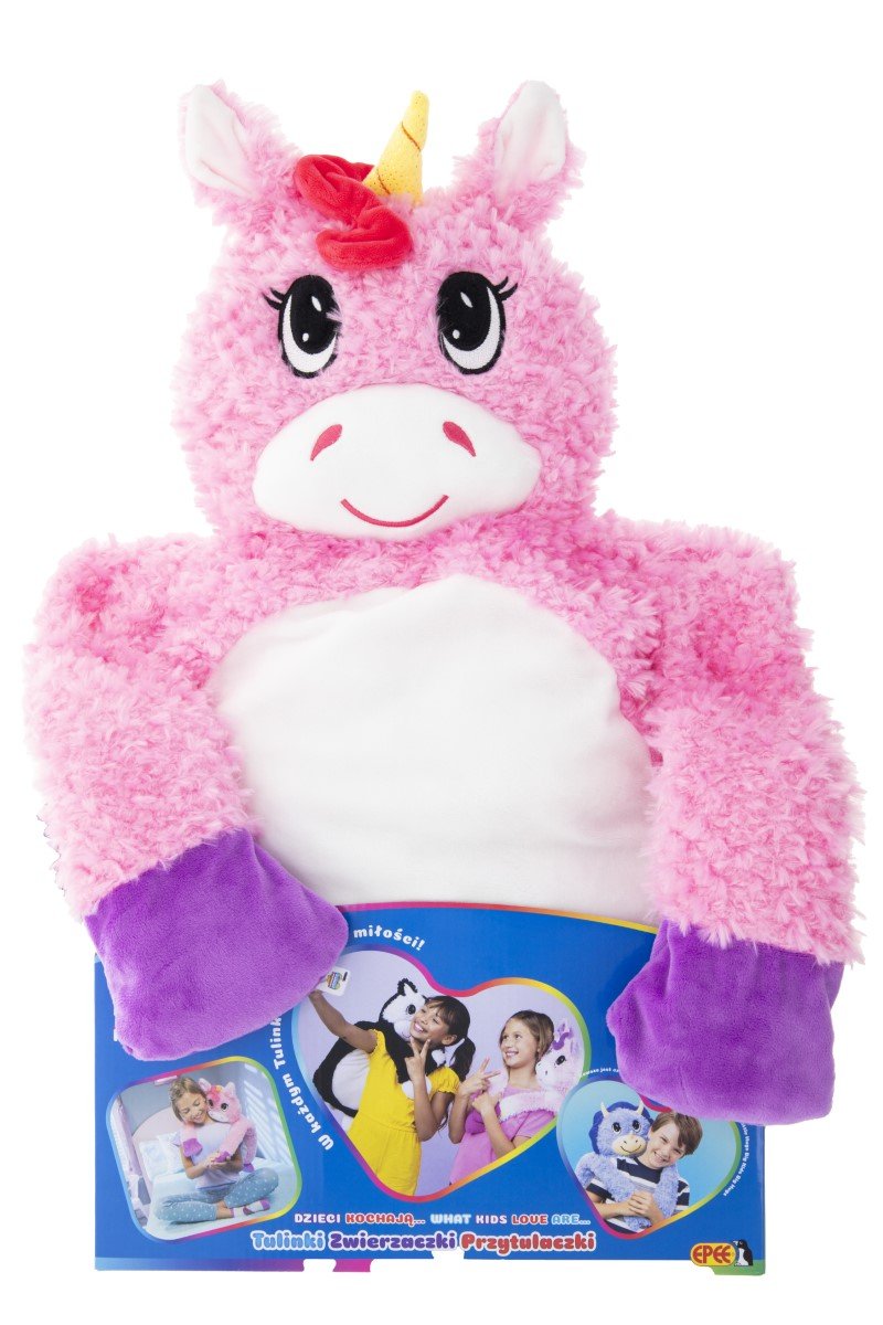 Little Big Hugs - plusz relaksujący 60 cm - Różowy Jednorożec (NEW)