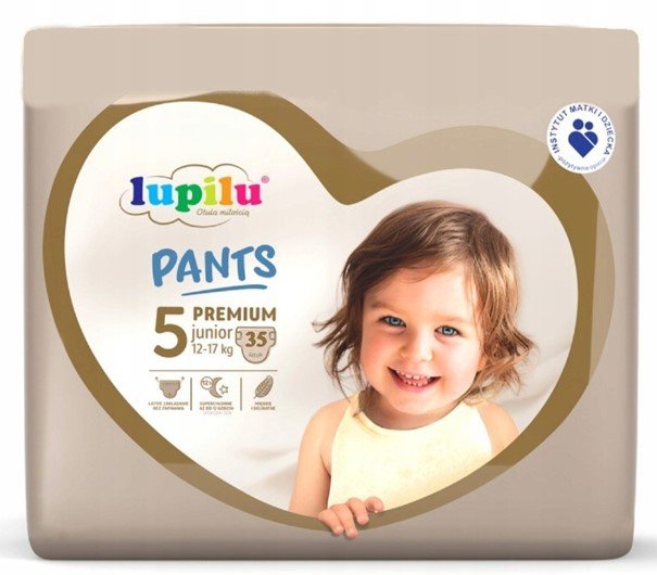 Pieluchomajtki Lupilu Premium Pants Rozmiar 5 35 szt